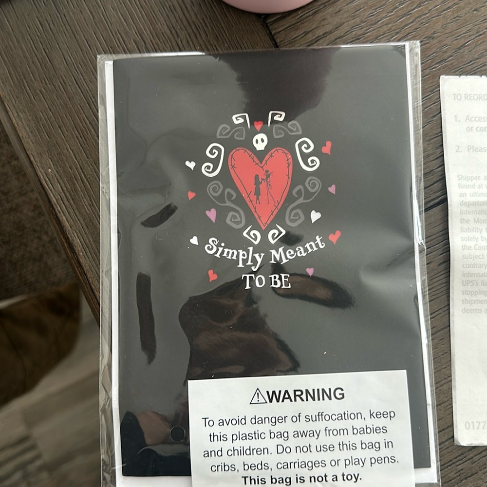 Valentines Day - Nightmare before Christmas card